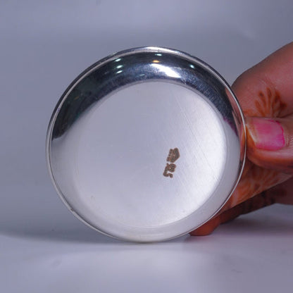 Pure Silver Small Plate