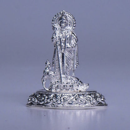 Pure Silver Subramanyam Swamy With Mayur Idol