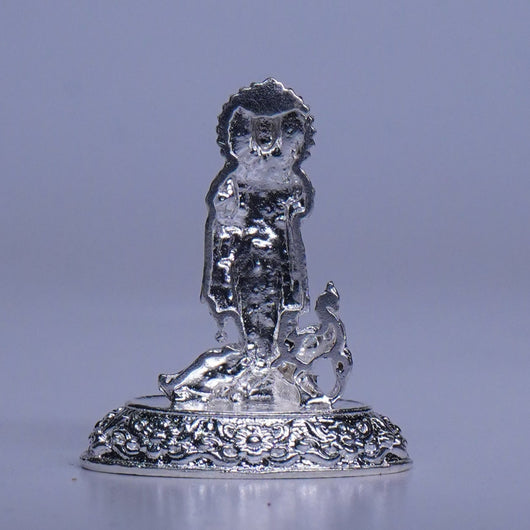 Pure Silver Subramanyam Swamy With Mayur Idol