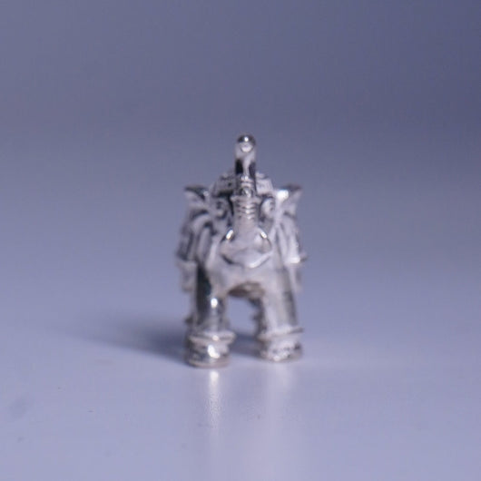 Pure Silver Elephants Pair