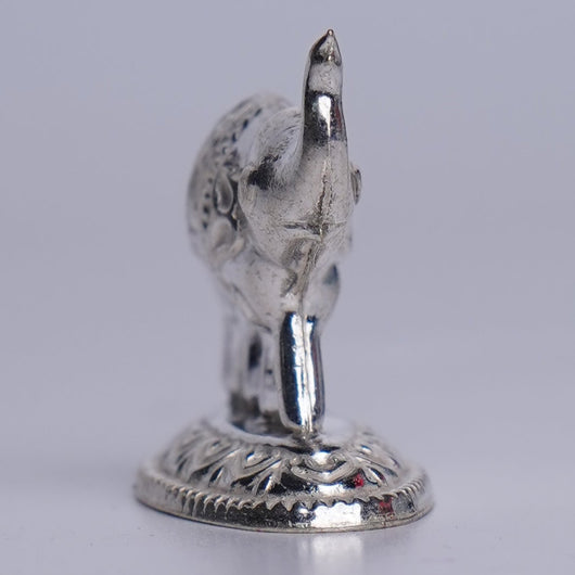 Pure Silver Elephants Idol
