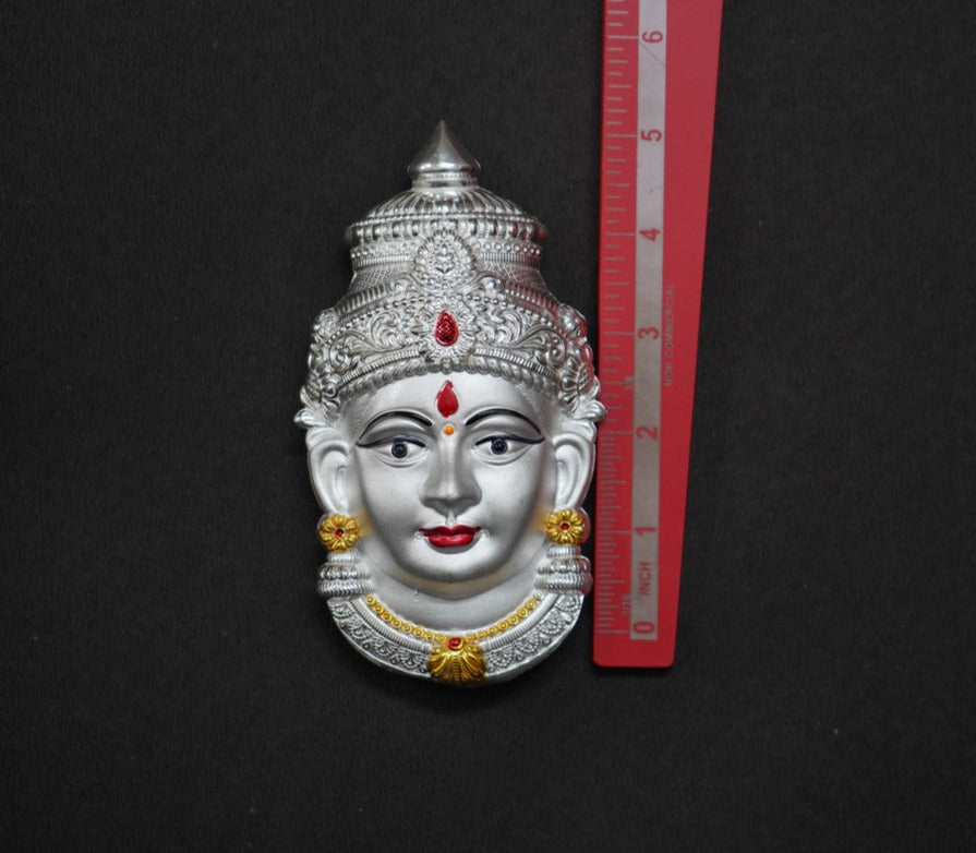 Pure Silver Lakshmi Mukhavada