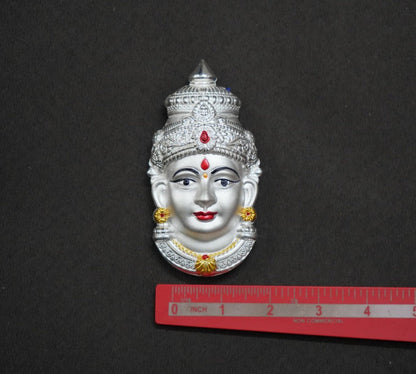 Pure Silver Lakshmi Mukhavada