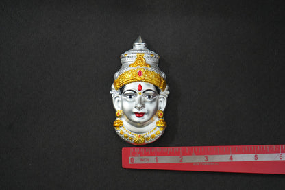 Pure Silver Lakshmi Mukhavada