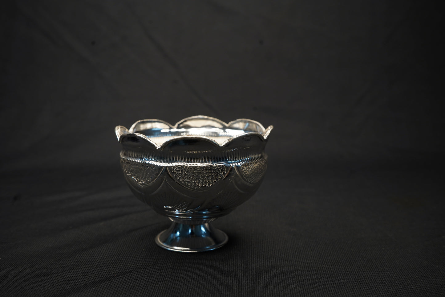 Pure Silver Bowl With Base