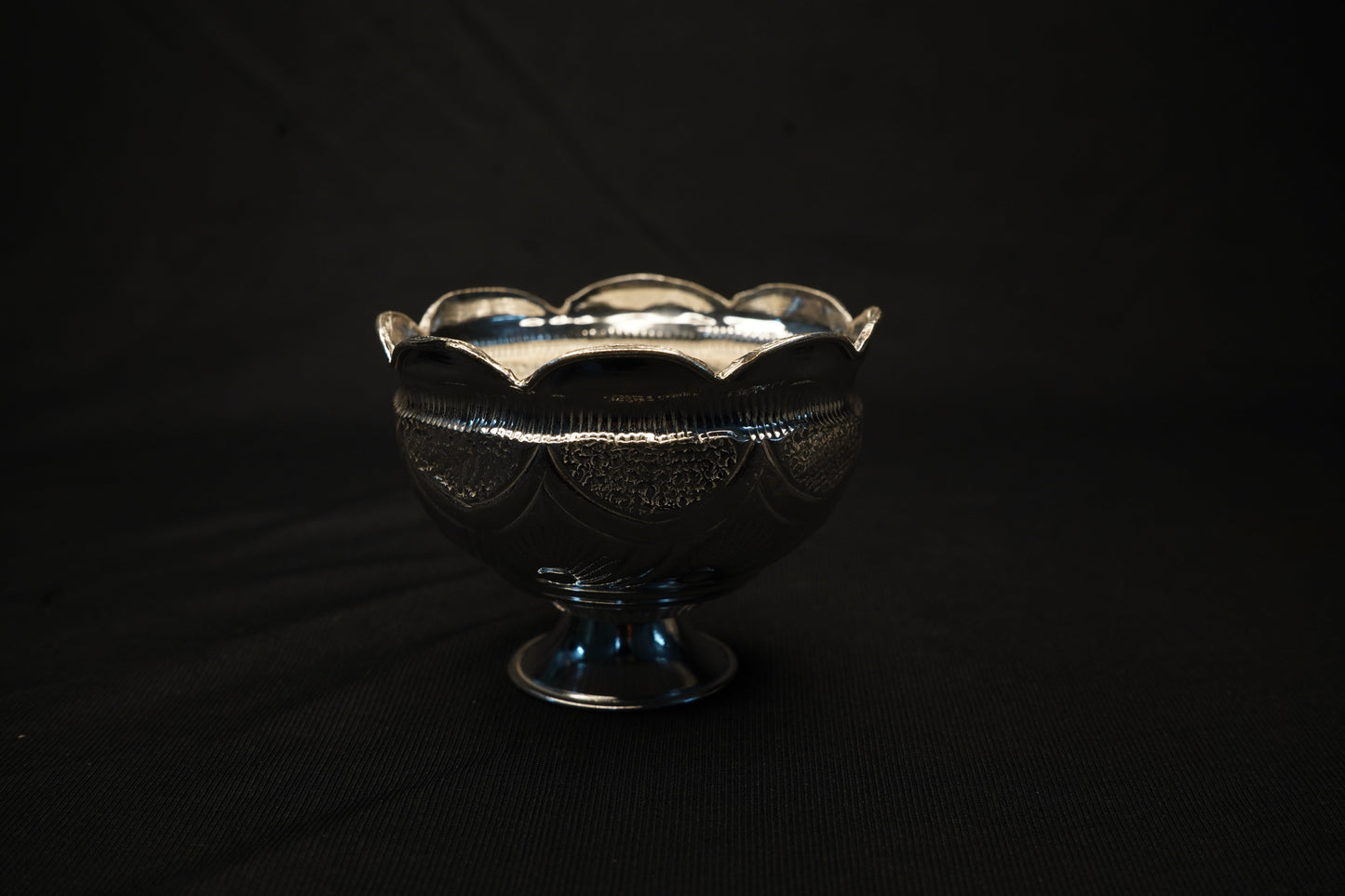 Pure Silver Bowl With Base