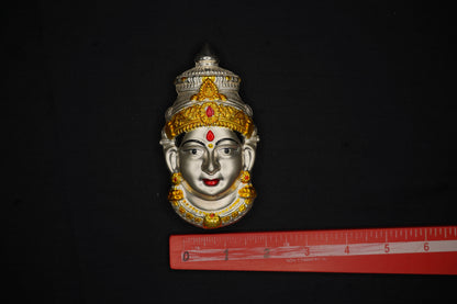 Pure Silver Lakshmi Mukhavada