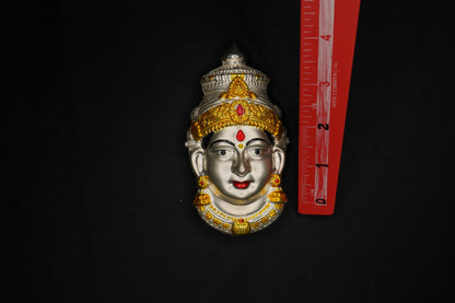 Pure Silver Lakshmi Mukhavada