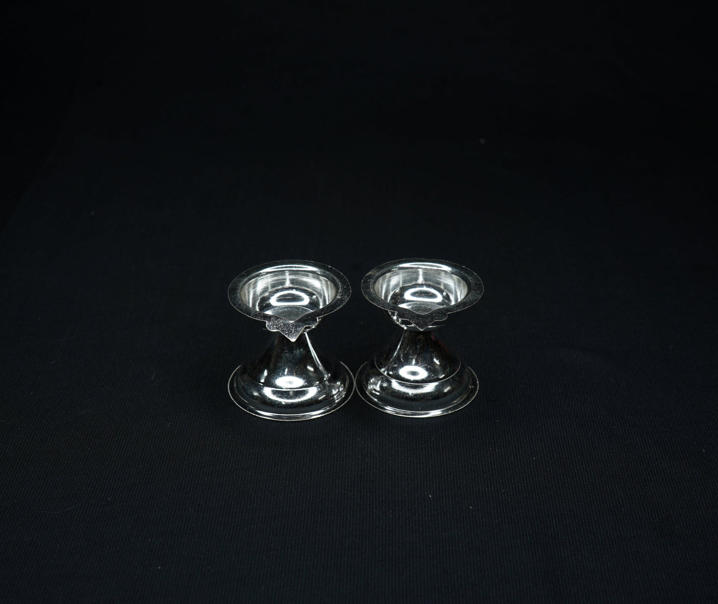 Pair of Diyas Pure Silver 20 grams - PUSHMYCART