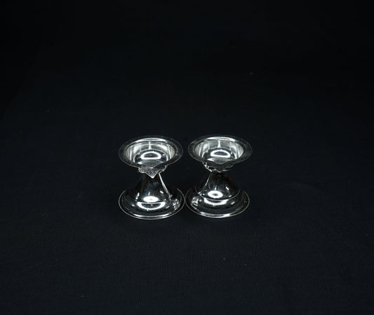 Pair of Diyas Pure Silver 20 grams - PUSHMYCART