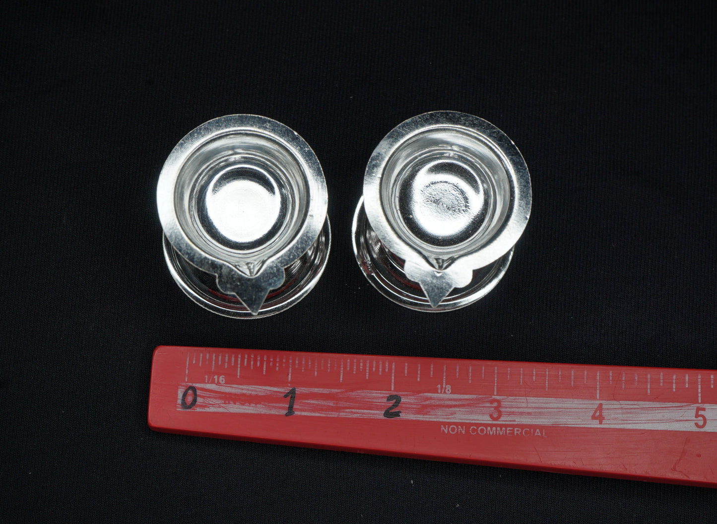 Pair of Diyas Pure Silver