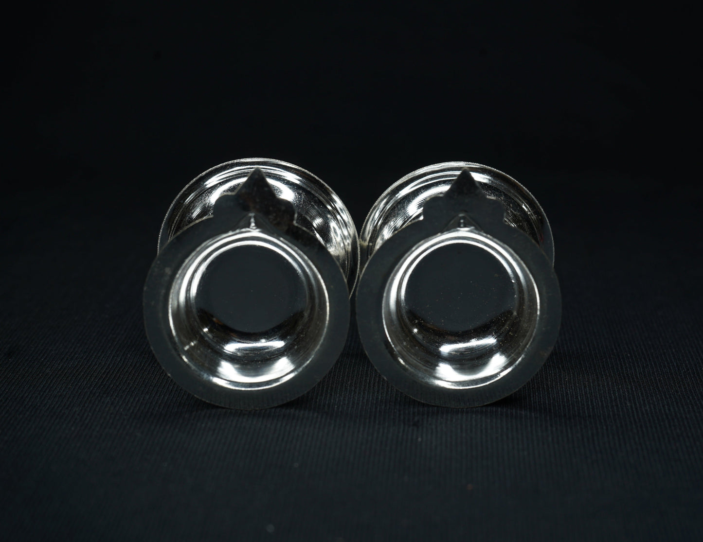 Pair of Diyas Pure Silver