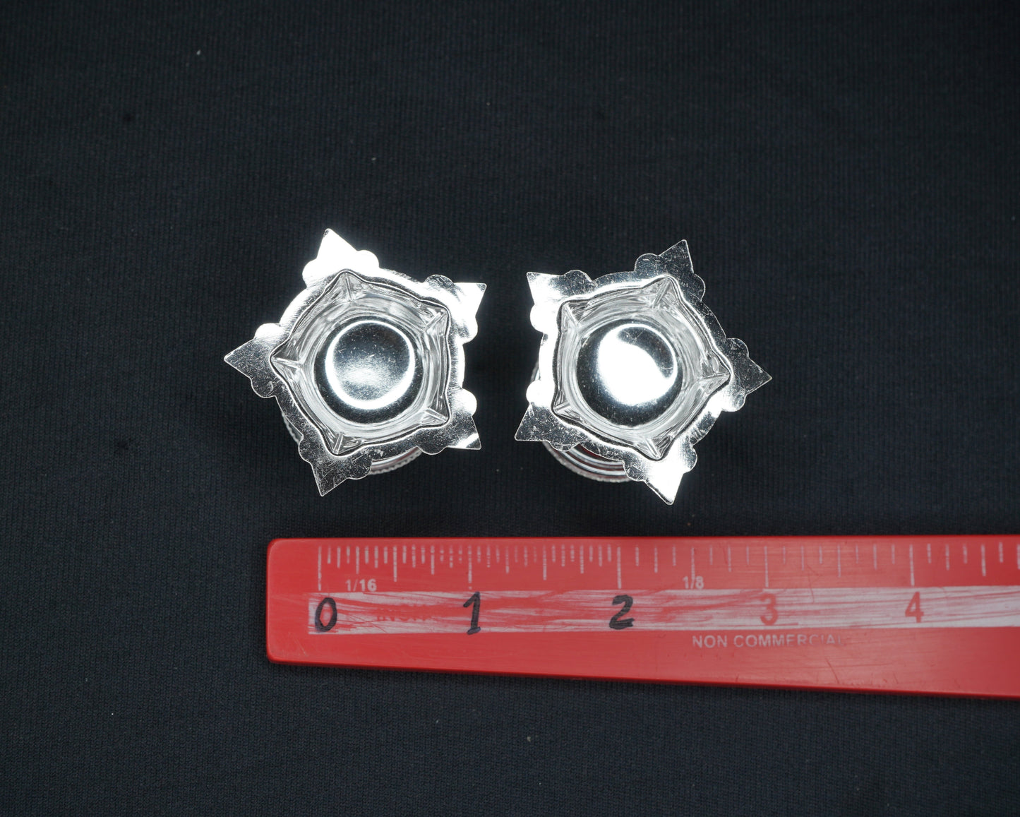 Pure Silver Kundulu Diya Pair