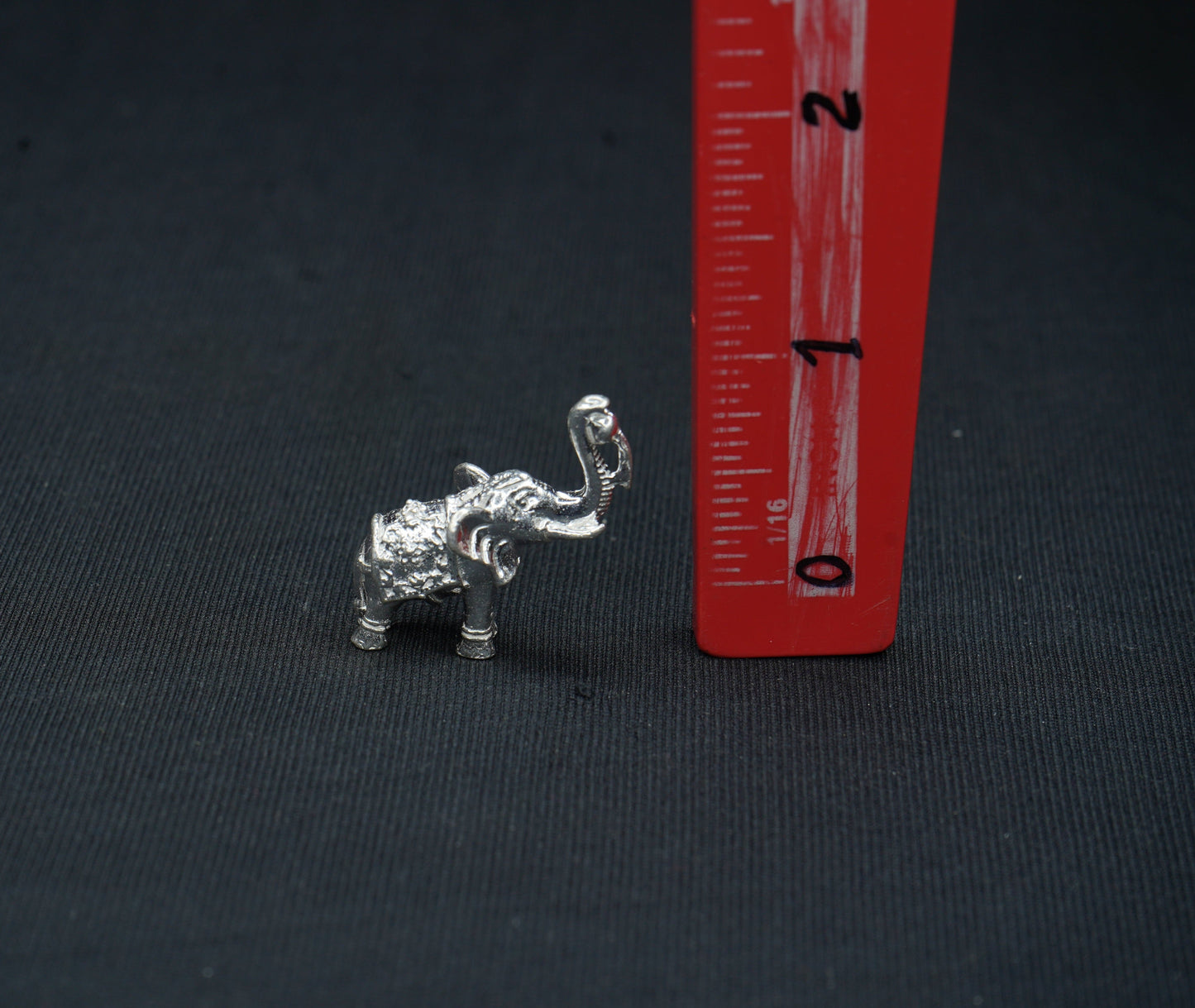 Pure Silver Elephants Pair