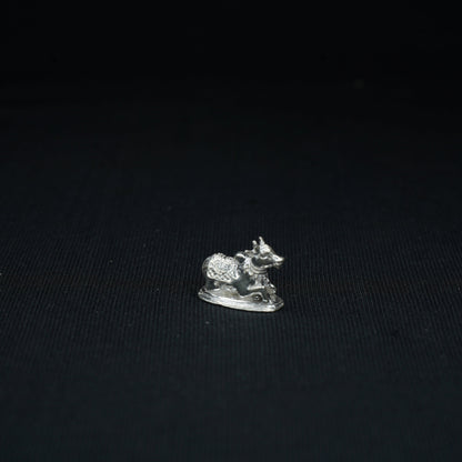 Pure Silver Small Nandi