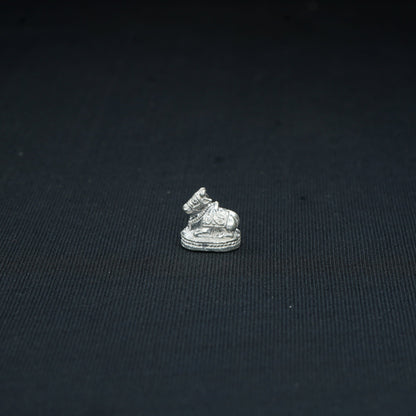 Pure Silver Nandi 10 grams - PUSHMYCART