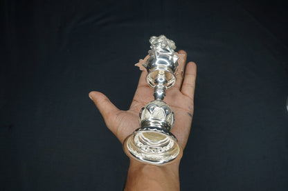 Pure Silver Diya Shank Chakara