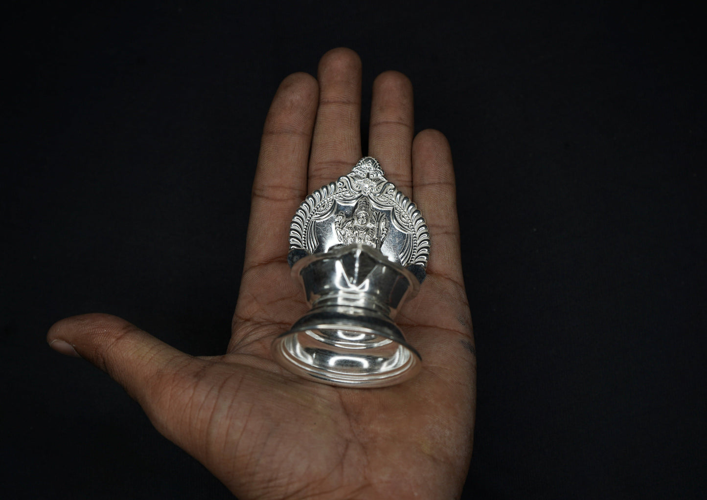 Pure Silver Kamakshi Diya