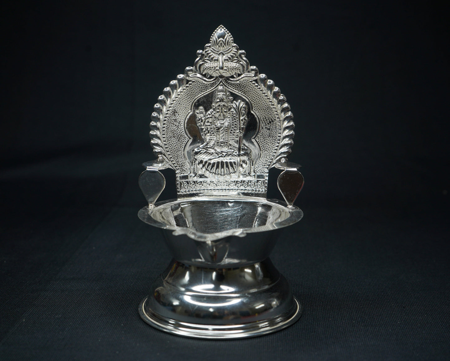 Pure Silver Kamakshi Diya 20g - PUSHMYCART