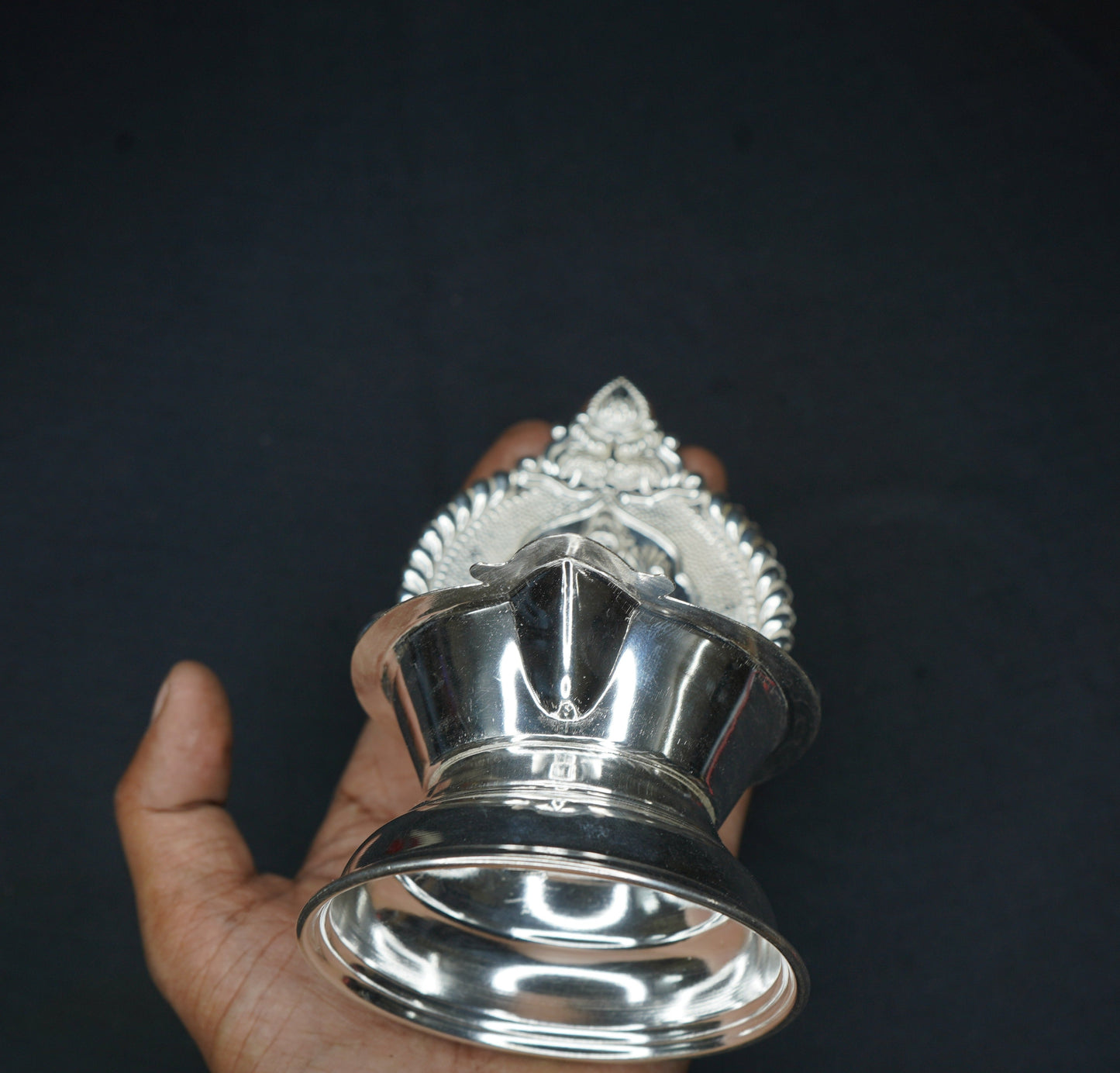 Pure Silver Kamakshi Diya