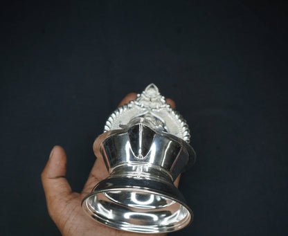 Pure Silver Kamakshi Deepalu