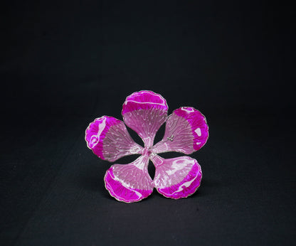 Pure Silver Pink Flower 22g - PUSHMYCART