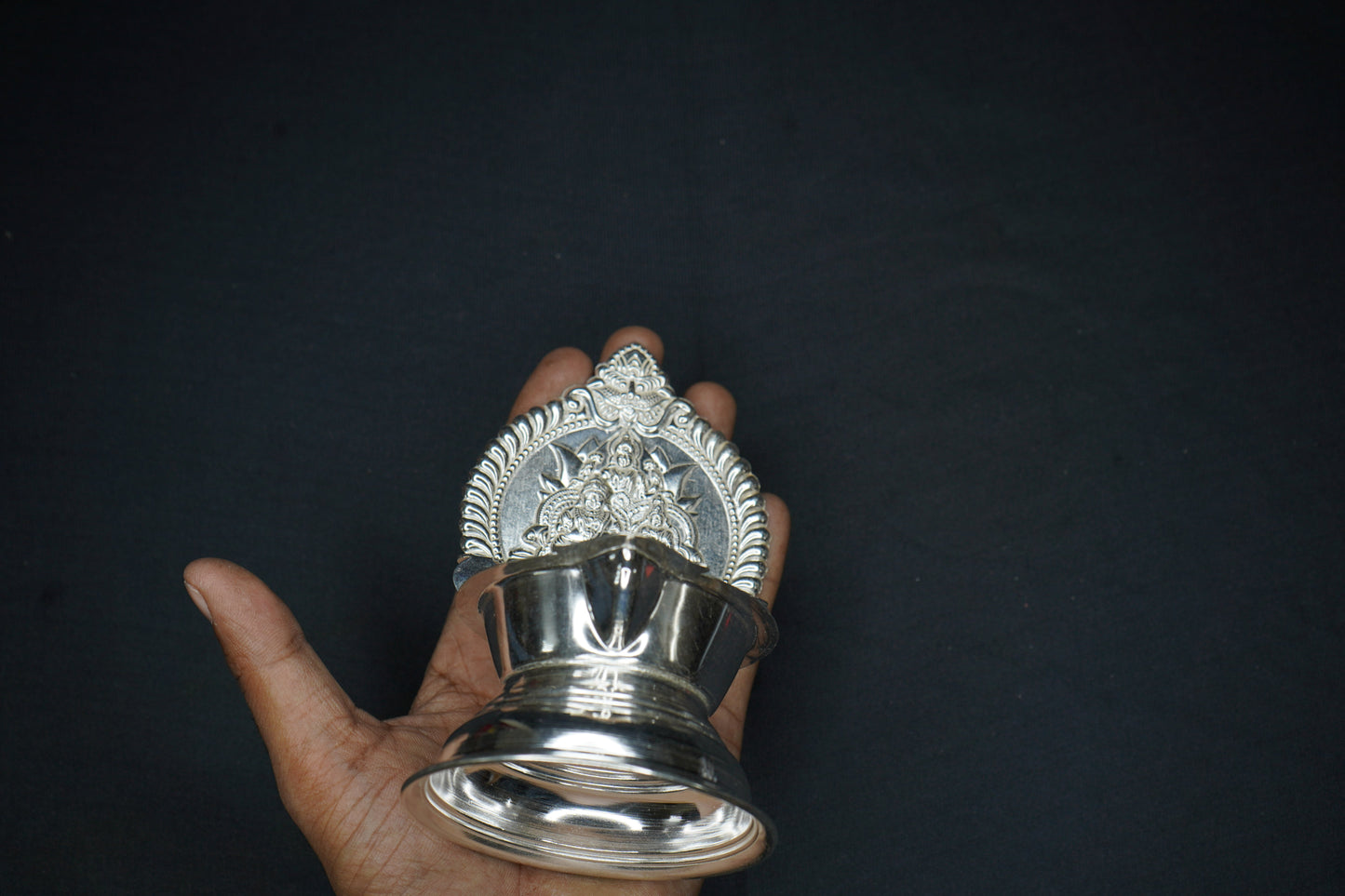 Pure Silver Laxmi Kubera Diyas