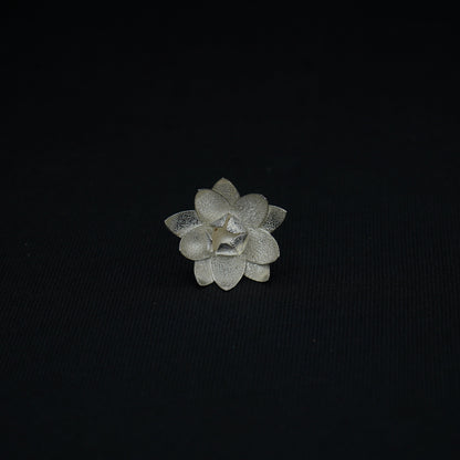 Pure Silver Lotus Flower