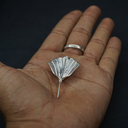 Pure Silver Shank Flowers