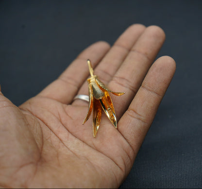 Pure Silver Sampengi Flower