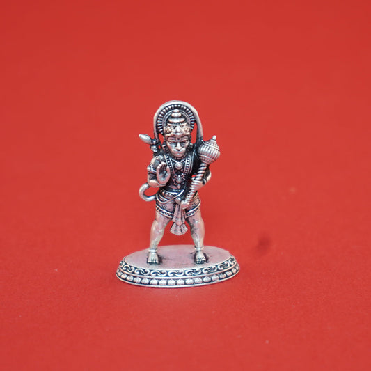 Pure Silver Antique Hanuman Grams:7.55