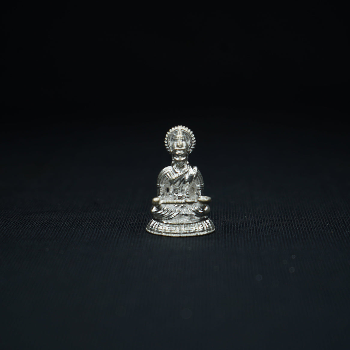 Pure Silver Annapurna Devi Idol 26g - PUSHMYCART