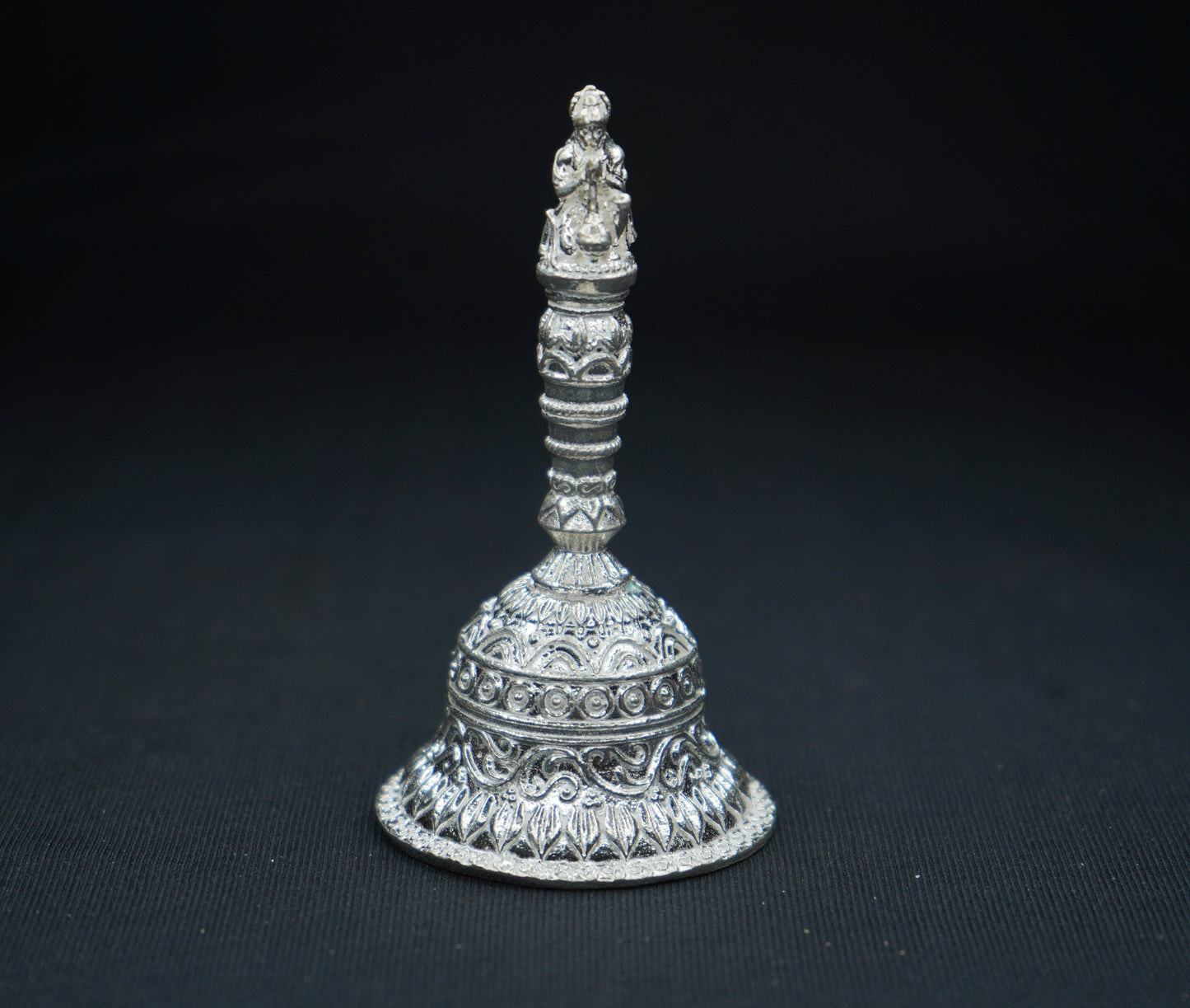 Pure Silver Nandi Bell