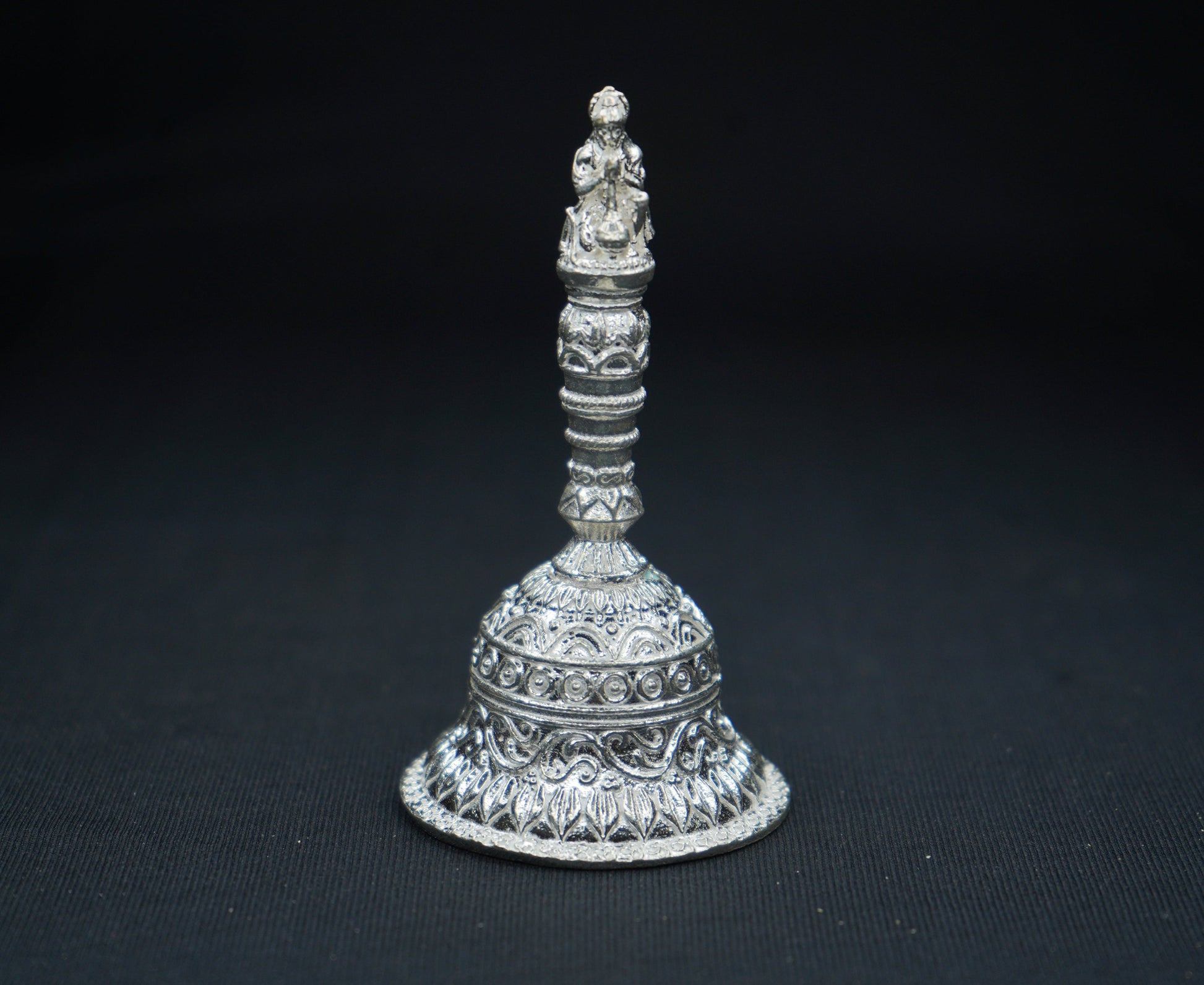 Pure Silver Hanuman Bell 140g - PUSHMYCART