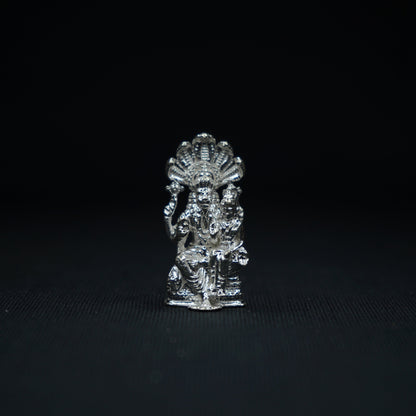 Pure Silver Narashimha Swamy 32g - PUSHMYCART