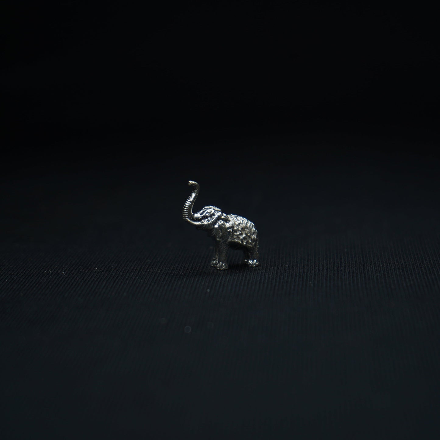 Pure Silver Small Elephant Pair