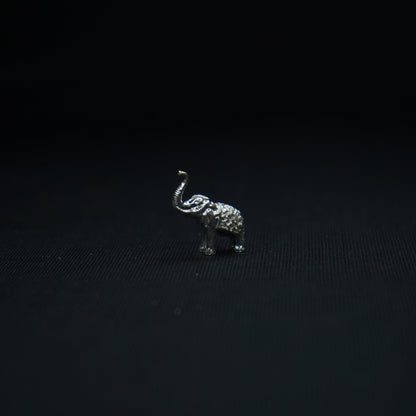 Pure Silver Small Elephant Pair