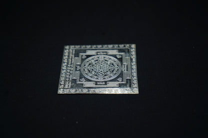 Pure Silver Sri Yantra For Home