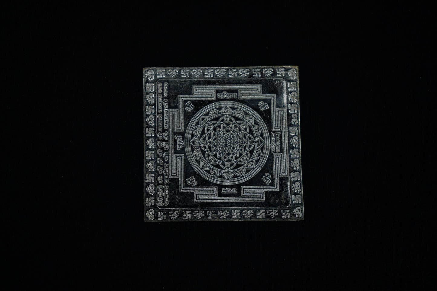 Pure Silver Sri Yantra For Home