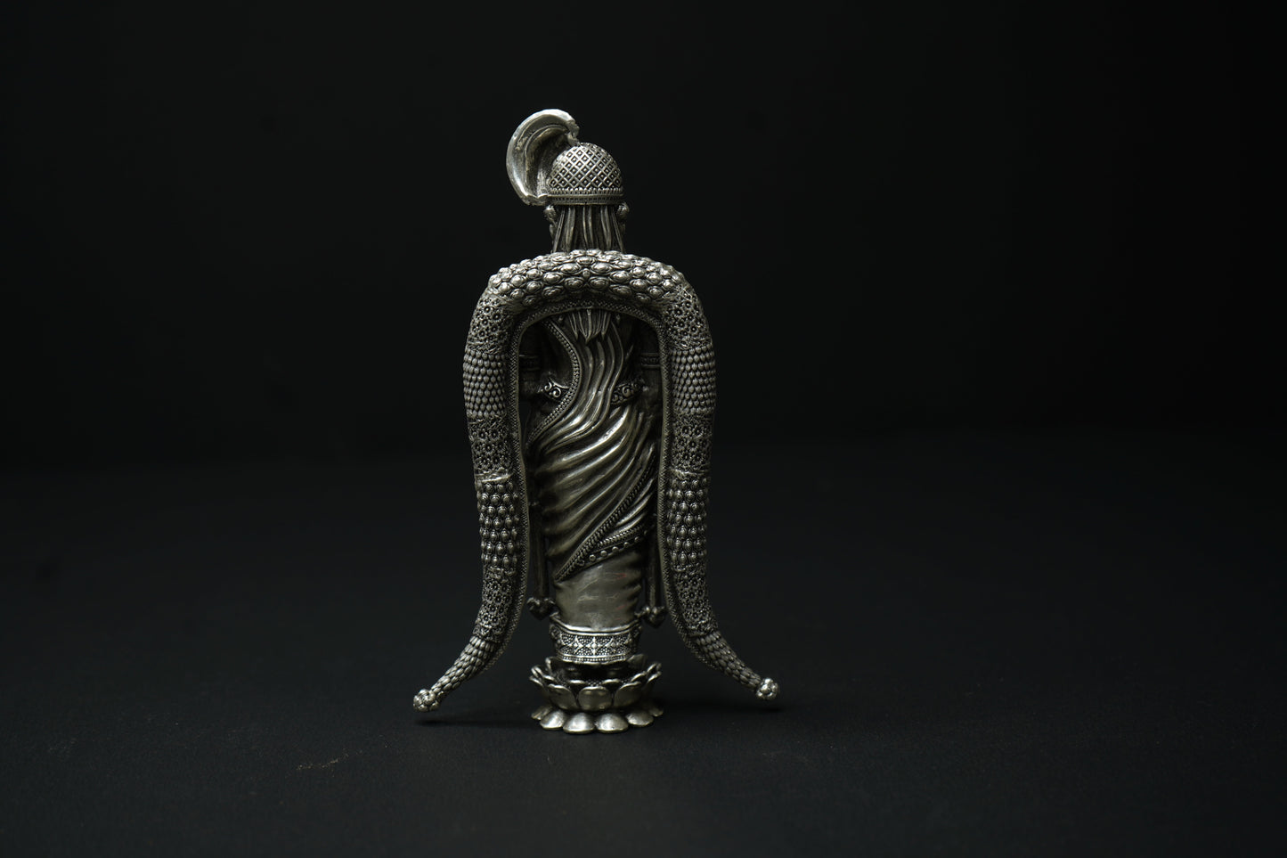 Pure Silver Aandal Amma Antique Idol