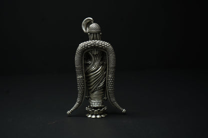 Pure Silver Aandal Amma Antique Idol