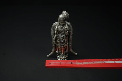 Pure Silver Aandal Amma Antique Idol