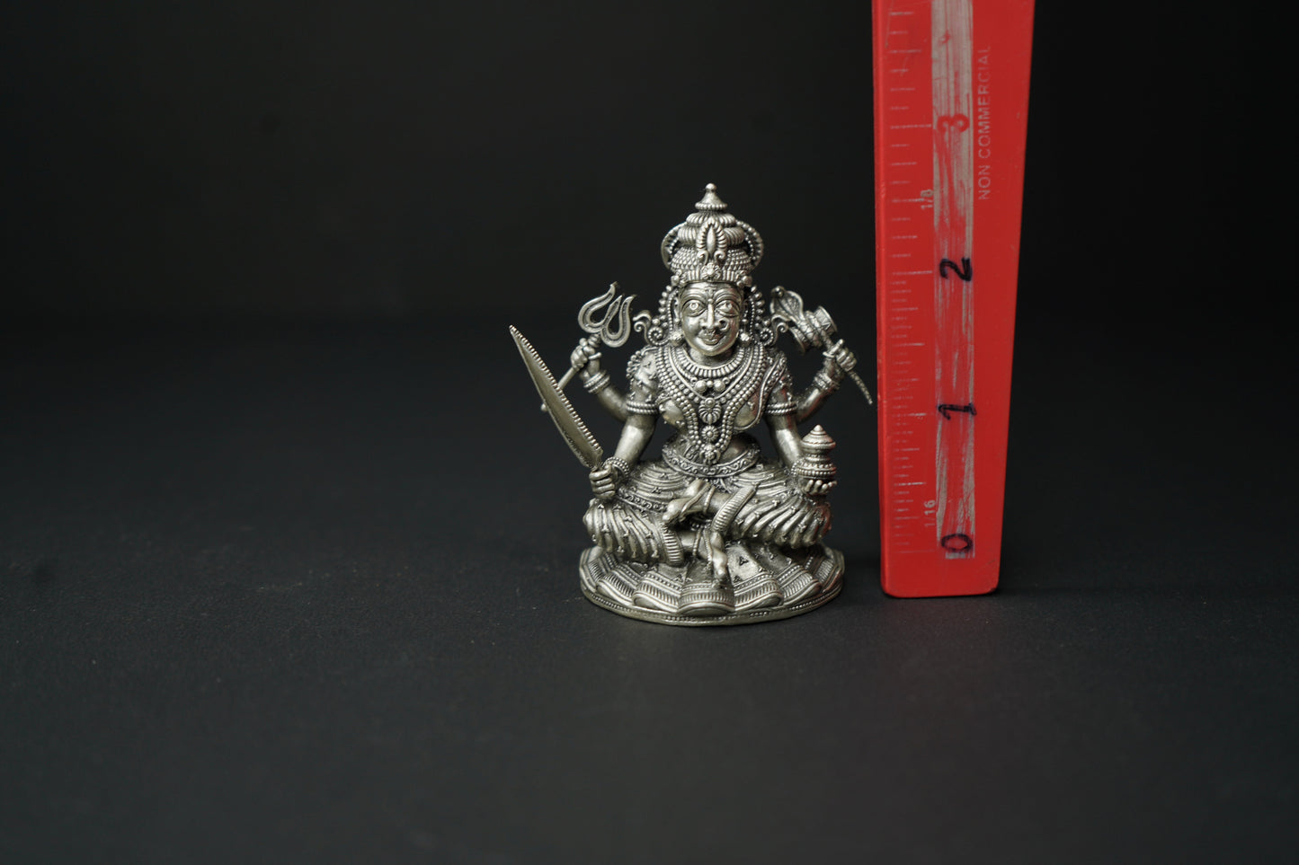 Pure Silver Sri Mavullamma Devi Antique Idol