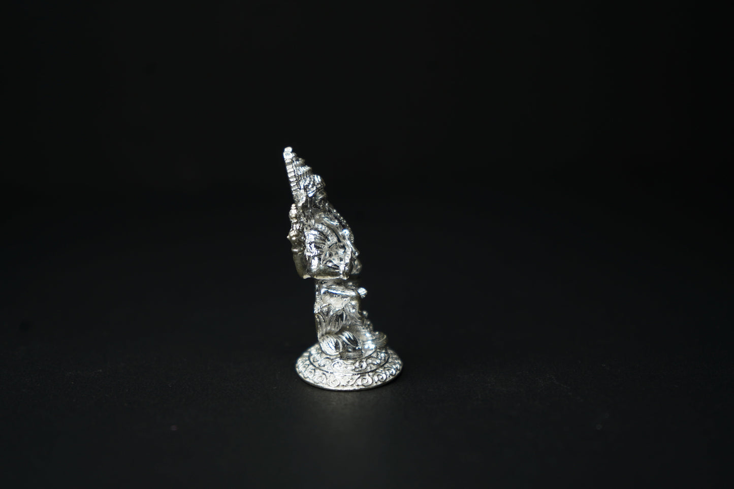 Pure Silver Ganesh Idol