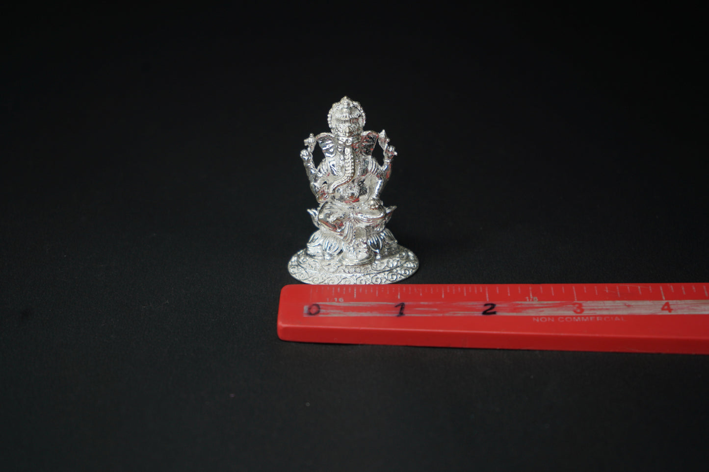 Pure Silver Ganesh Idol