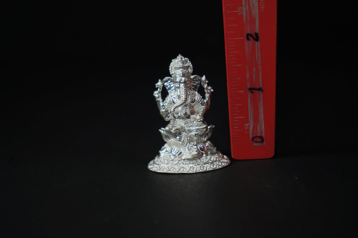 Pure Silver Ganesh Idol