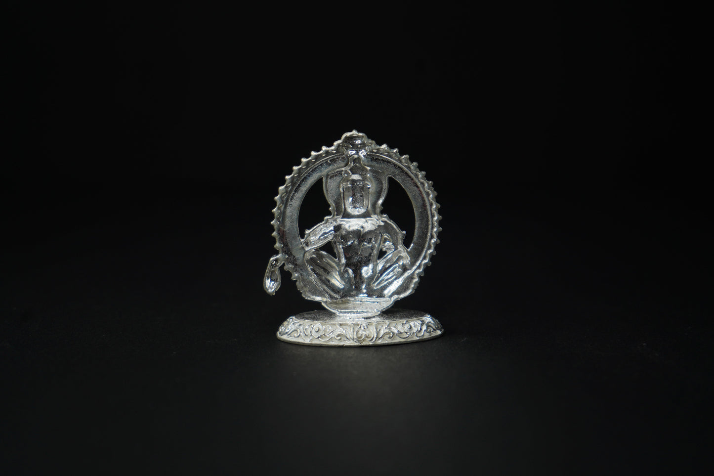 Pure Silver Ayyappa Idol