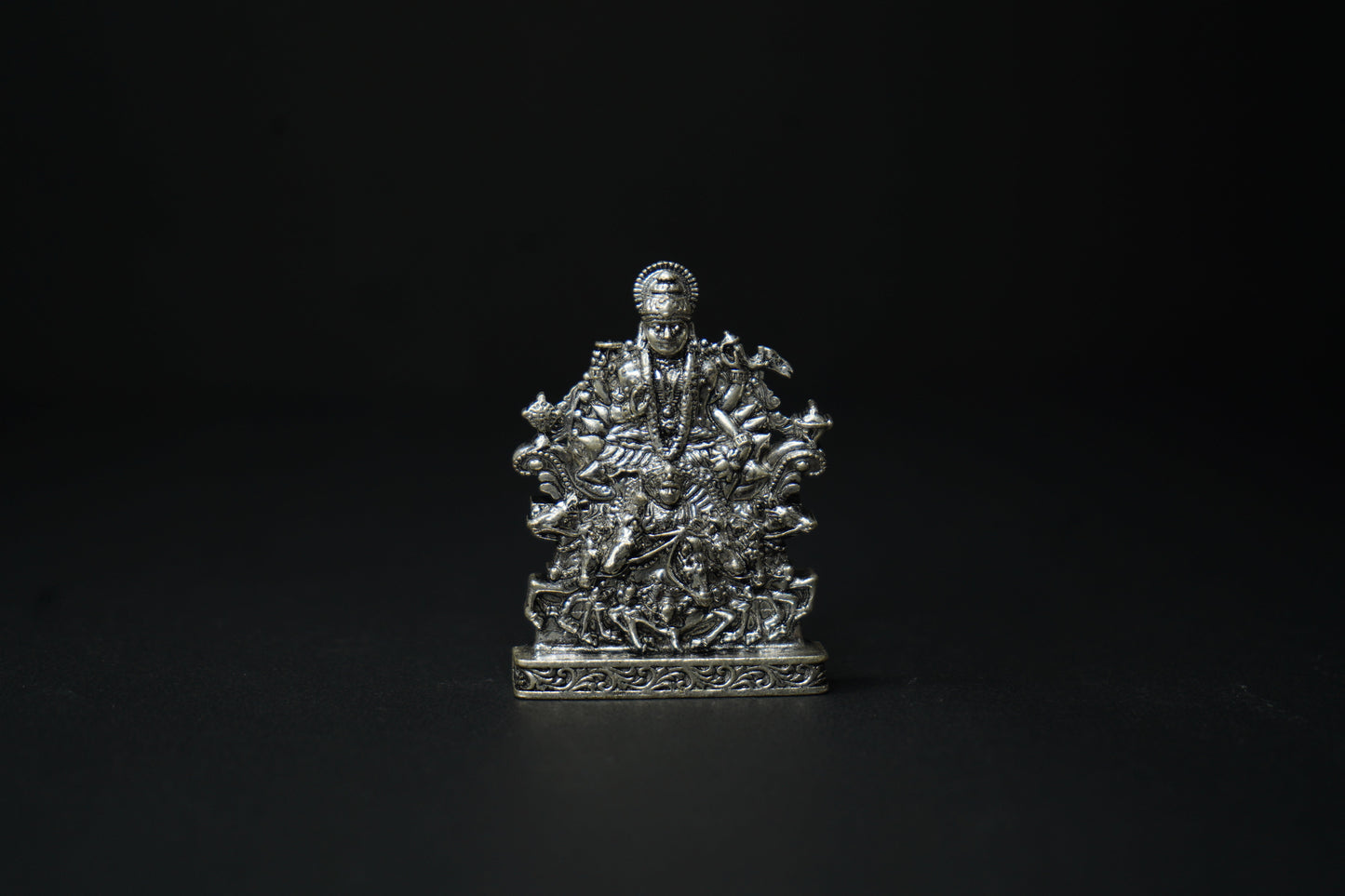 Pure Silver Lord Surya Bhavanam Idol