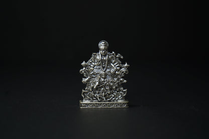 Pure Silver Lord Surya Bhavanam Idol