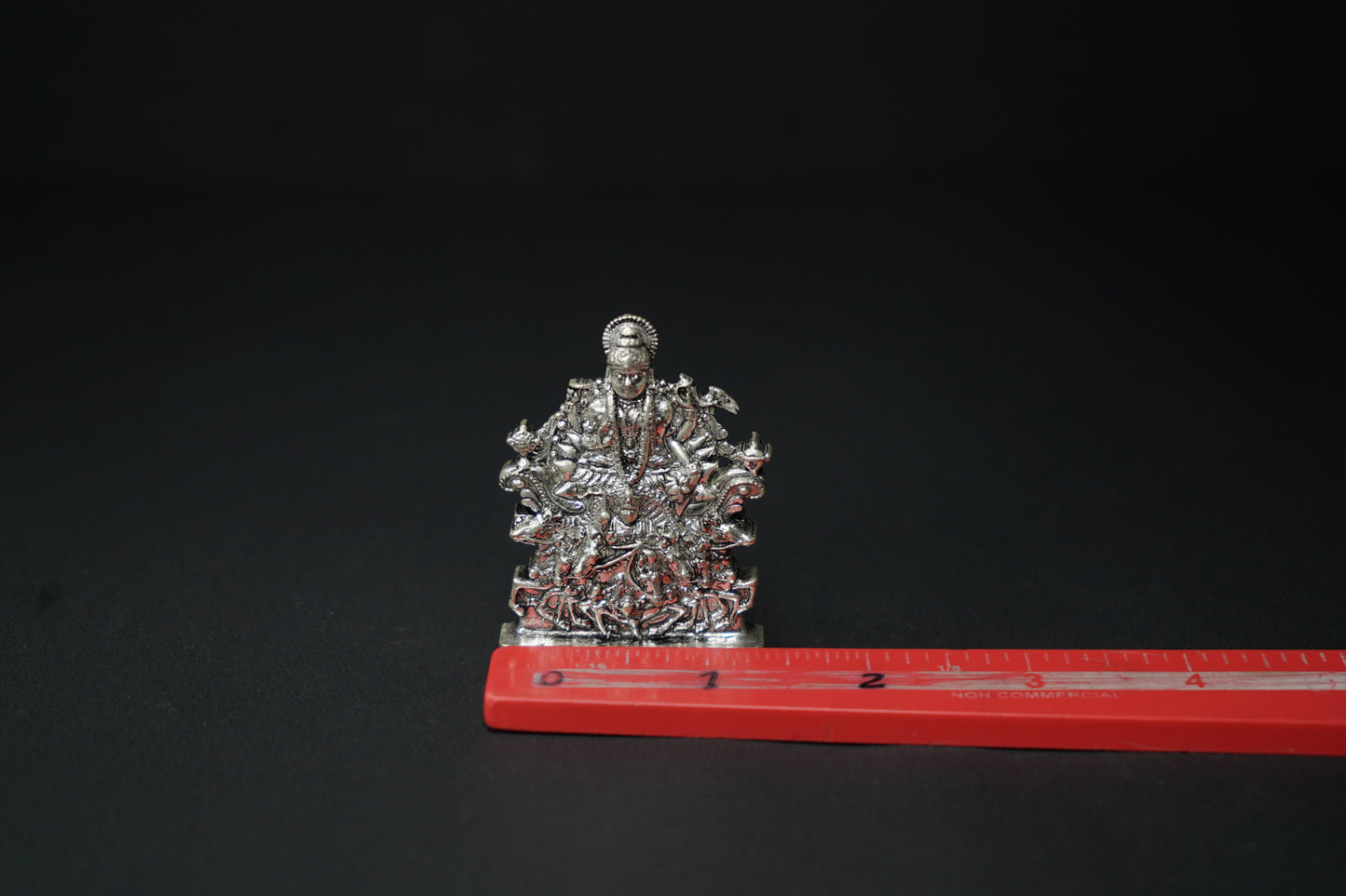 Pure Silver Lord Surya Bhavanam Antique Idol